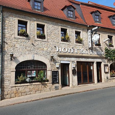 Hotel Zur Traube Freyburg Esterno foto